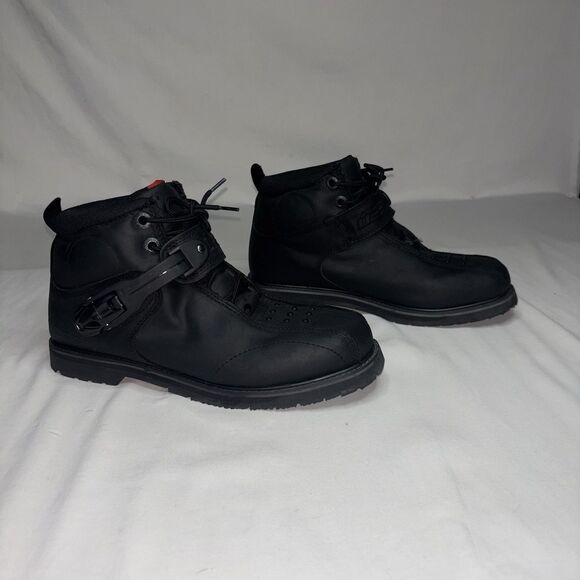 Icon Super Duty 4 Black Motorcycle Riding Boot Size 8.5 US main image 4